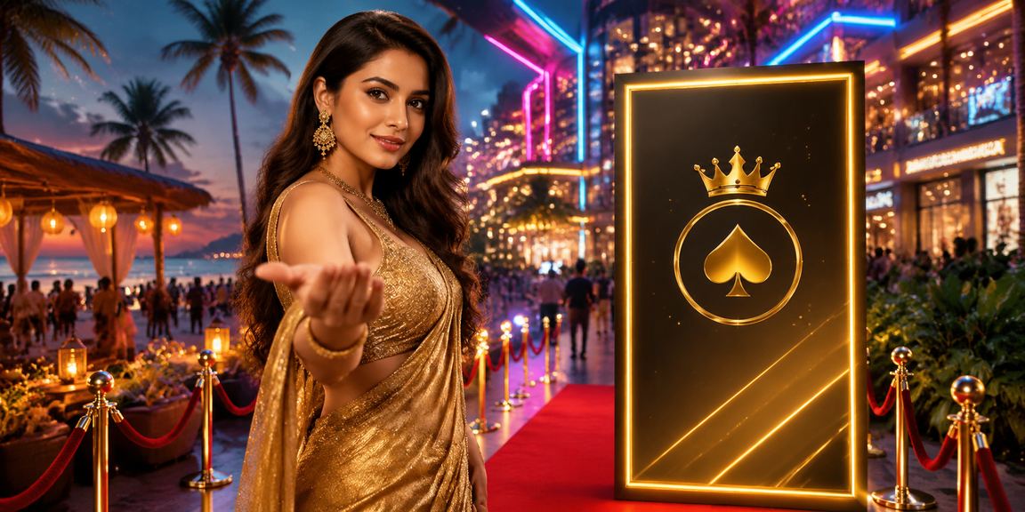 Luxury seaside beach with VIP casino bonuses in Goa